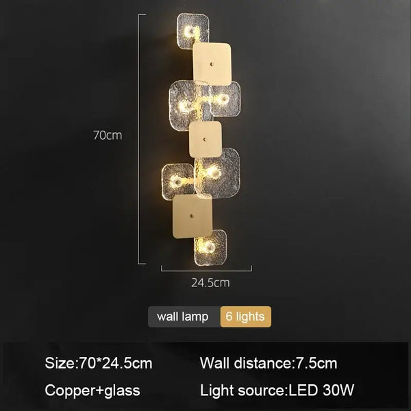 Astonishing Vintage Textured Glass and Brass Wall Lights showcasing stunning design and modern LED sconce.
