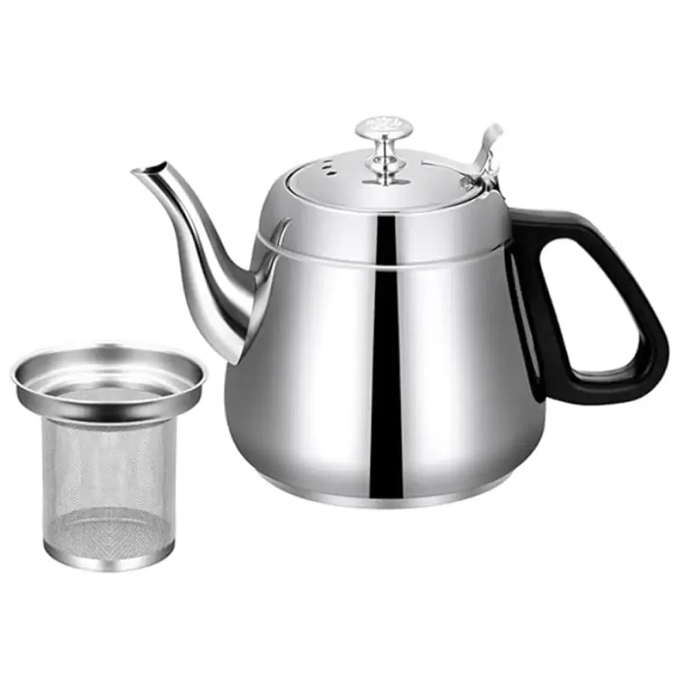 Stylish Electroplated Stainless Steel Teapot - 1.2L, 1.5L, 2L