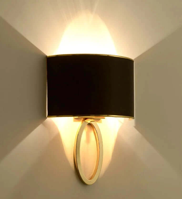 Wall Light Fixtures, Wall Light Fixtures, Wall Light Fixtures, Classic American Bedside Lamp with Fabric Lampshade