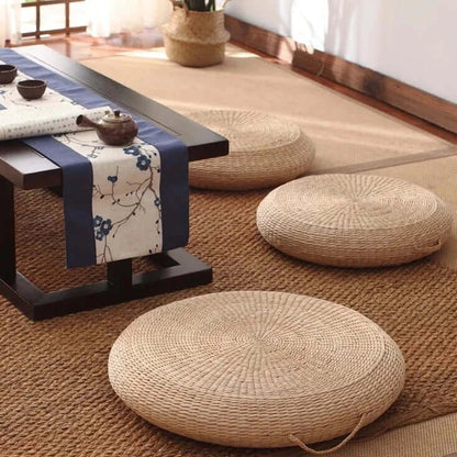 Chair & Sofa Cushions, Chair & Sofa Cushions, Chair & Sofa Cushions, Japanese Style Handcrafted Tatami Cushions - Ideal for meditation