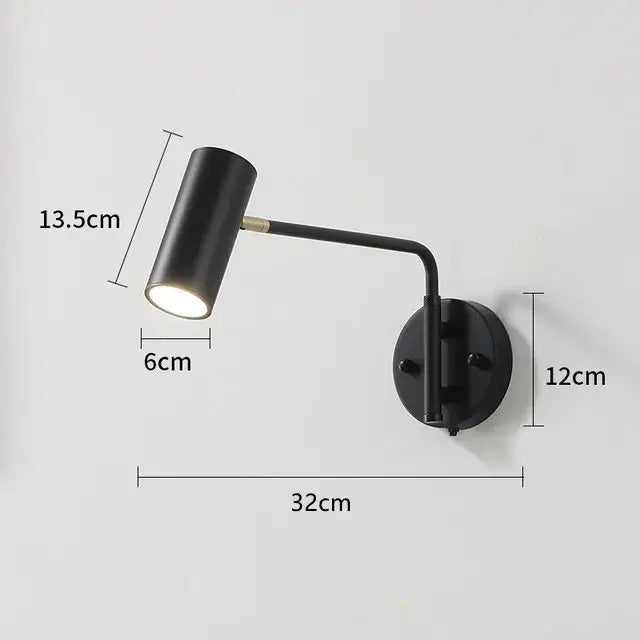 Swing Long Arm LED Wall Lamp - Modern Lighting