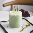 300ML Ribbed Mid-Century Modern Glass Set