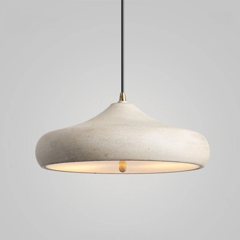 Scandinavian Pendant Light with Wide Dome