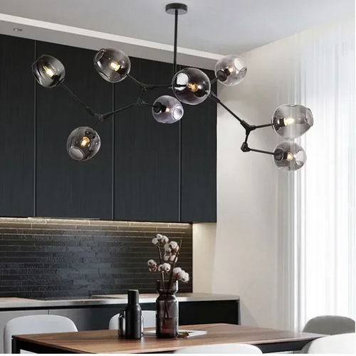 Nordic Molecular Glass Chandelier