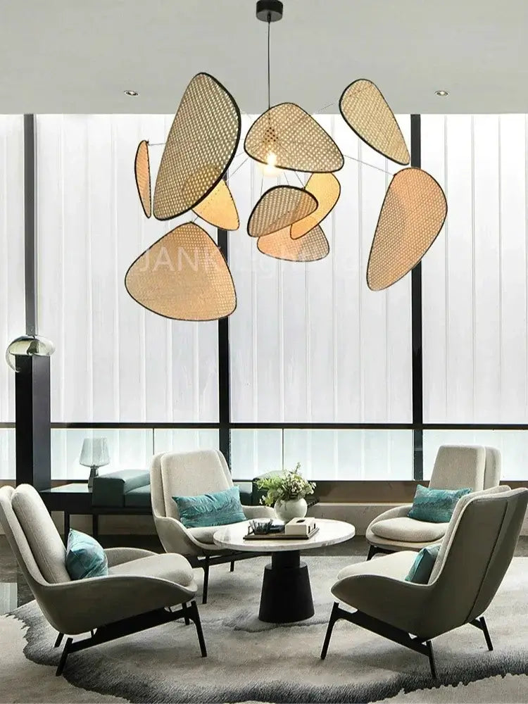 Mid-Century Rattan Wall Light – Cozy Retro Glow