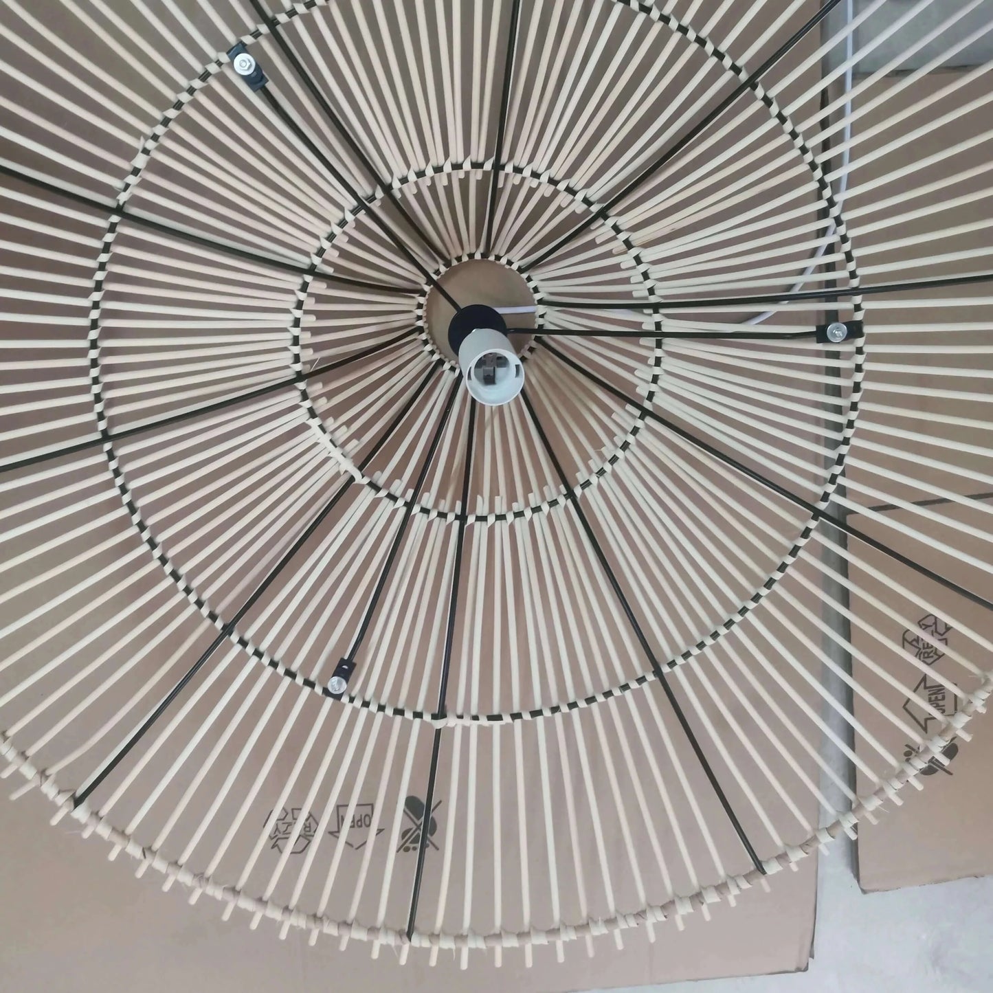 You will find Vintage Designer Rattan Pendant Light, £404.0 on www.nauradika.com in our collection: Ceiling Light Fixtures
