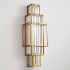 Art Deco Crystal Wall Lamp - Elegant Design