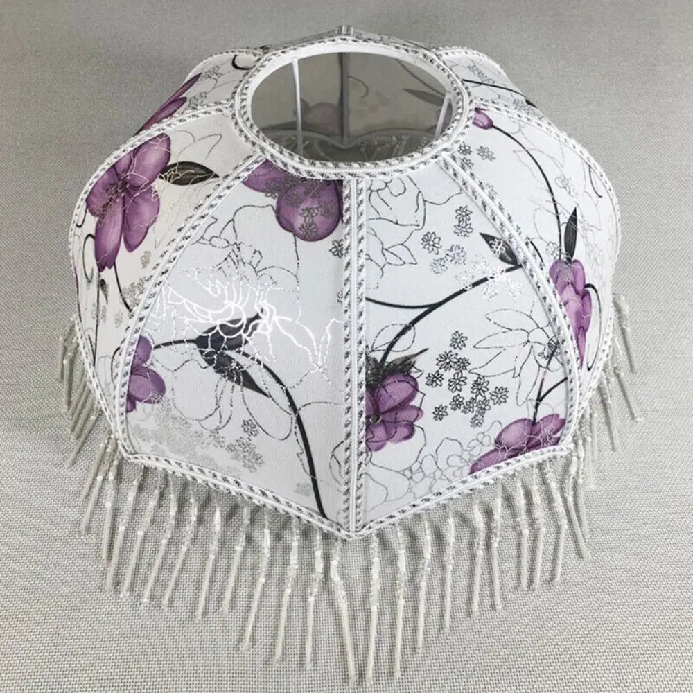 French Classic Vintage Tassel Lamp Shade