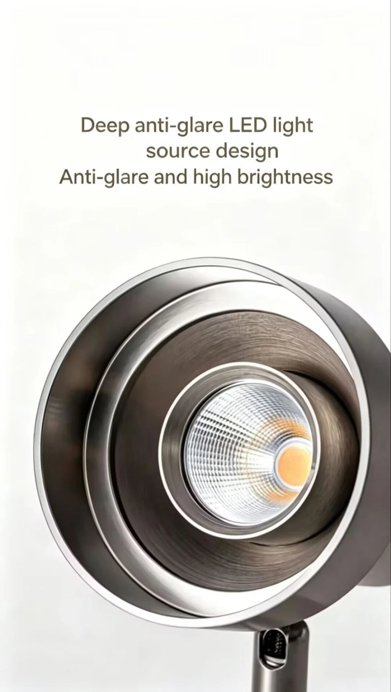 Adjustable, Rotatable Brushed Nickel Spotlight