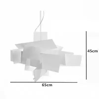 Big Bang Chandelier – Elevate Your Space with Bold Modern Art, showcasing striking modern design and dimensions.