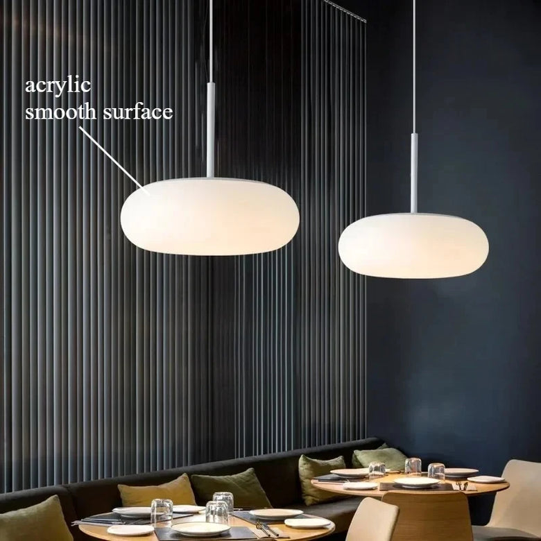 Scandinavian Acrylic LED Pendant Light 3000K