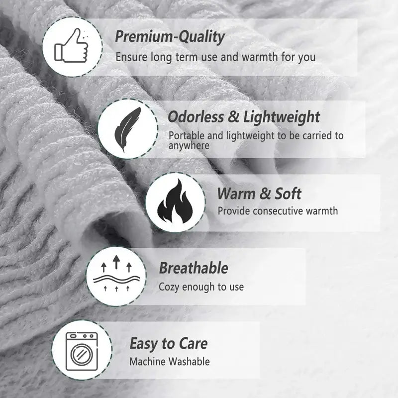 Heirloom Pattern Throw - Cozy & Timeless Design