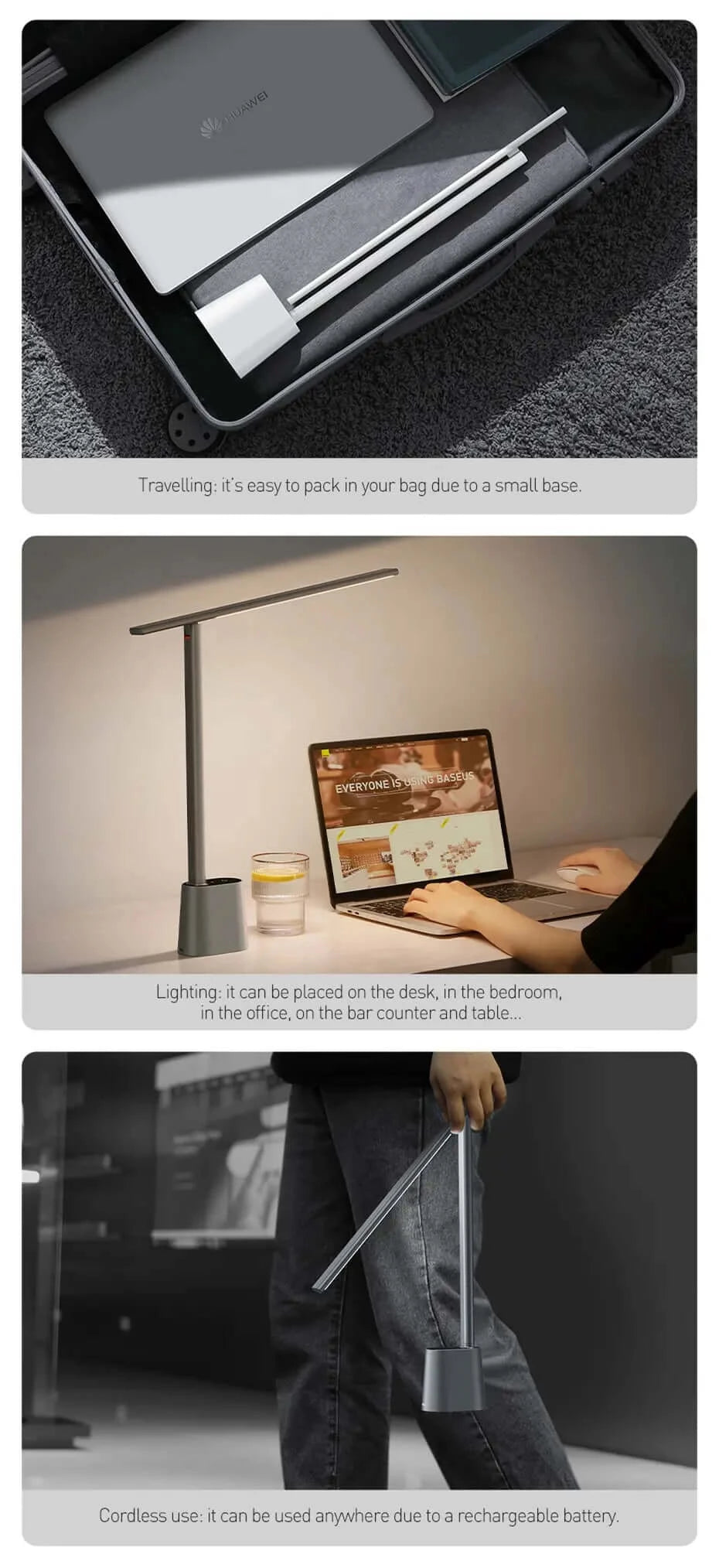 Lamps, Lamps, Lamps, Foldable LED Desk Lamp