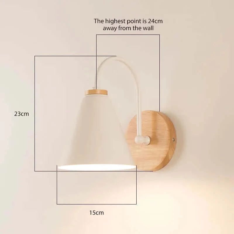 Wall Light Fixtures, Wall Light Fixtures, Wall Light Fixtures, Collection of Modern Nordic Wooden Wall Lights