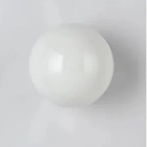 Frosted Glass Globe Wall Light - Modern LED Sconce