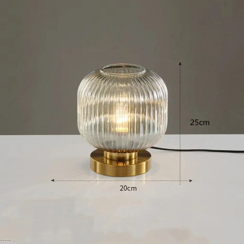 Modern Nordic Glass Table Lighting Fixtures