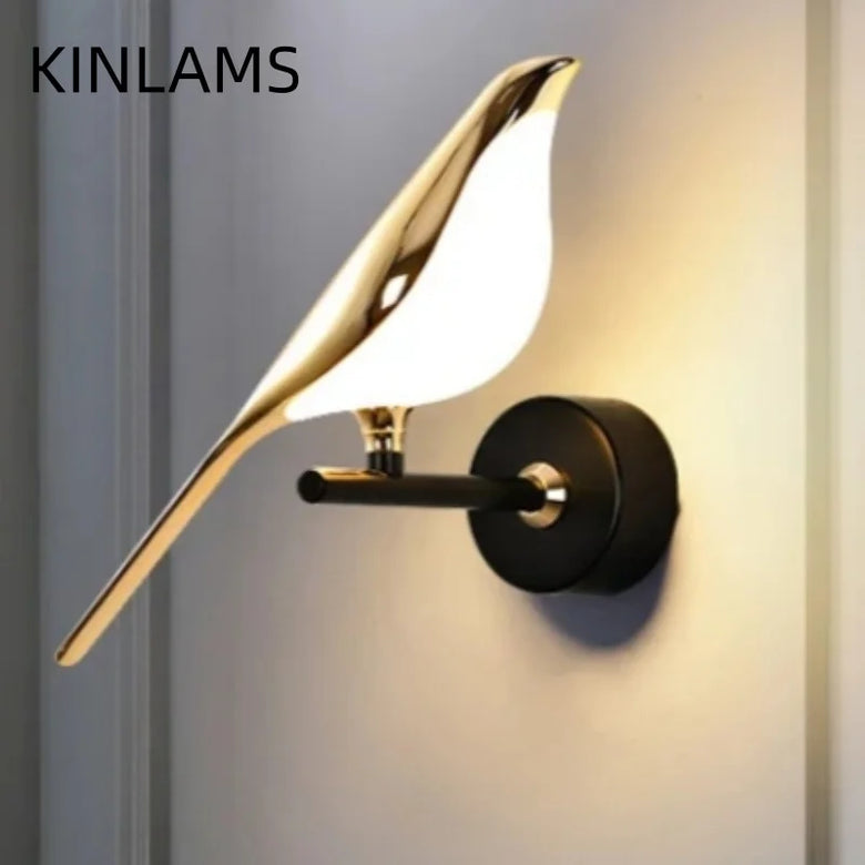Magpie Wall Lamps Modern Wall Lights Minimalist Living Room TV Background Luxury Creative Bedroom Wall Lamp Hotel Bedside Light