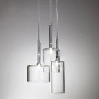 Neo Transparent Light Fixture: Elegant Scandinavian Design