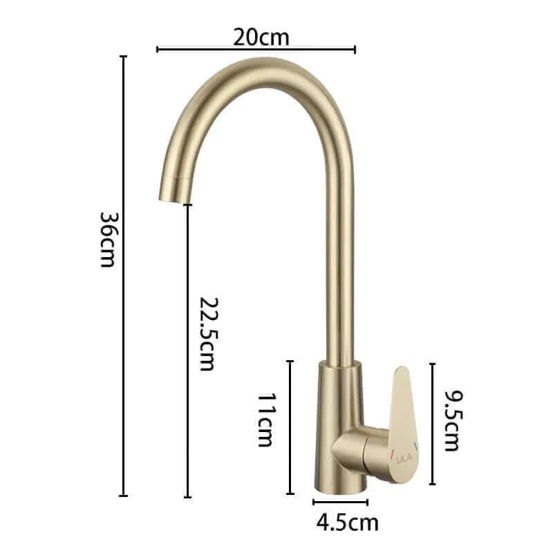 Hardware Accessories, Hardware Accessories, Hardware Accessories, Golden Kitchen Mixer Tap/Faucet