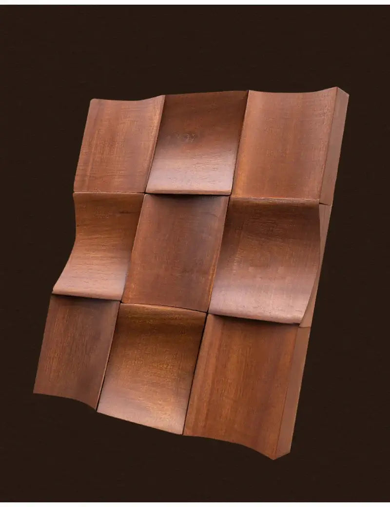 Decor, Decor, Decor, Walnut Wood Sound-Absorbing Panel 30x30cm - Enhance Your Space with Style and Functionality