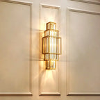 Art Deco Crystal Wall Lamp - Elegant Design