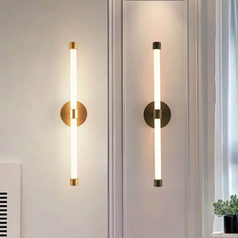 Wall Light Fixtures, Wall Light Fixtures, Wall Light Fixtures, Postmodern Tube Pipe Wall Light