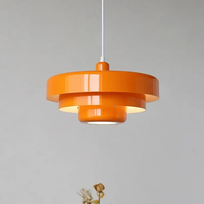 Collection of Nordic Pendant Light featuring an elegant orange design with a sleek finish for modern interiors.