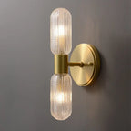 Radiant Luxe Gold Wall Sconce - Modern Elegance
