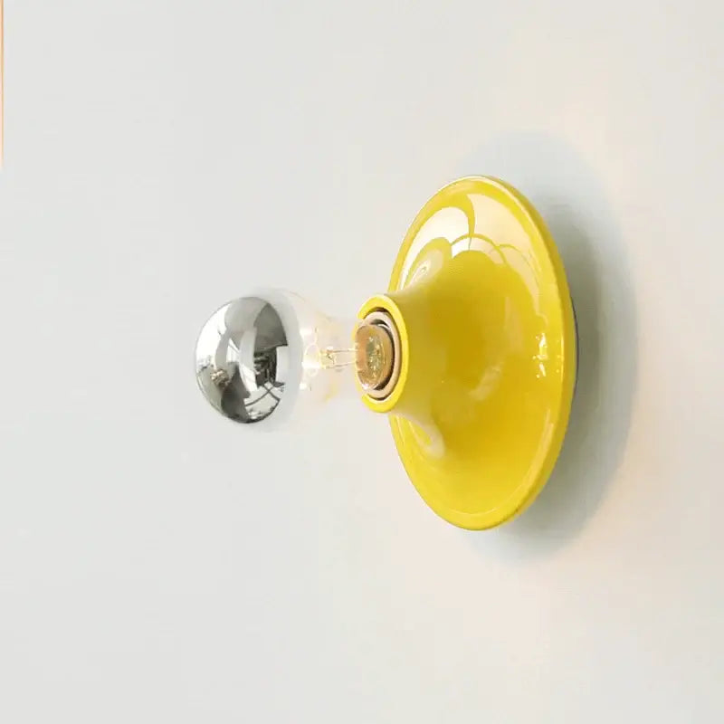 Stylish 80s Revival Wall Light - Vibrant & Easy Install