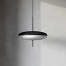 Nordic LED Pebble Pendant Light – Minimalist  Ceiling Lamp hanging in a modern interior with soft diffused lighting.