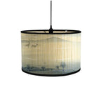 Japanese Style Bamboo Lamp Shade | Elegant Lighting