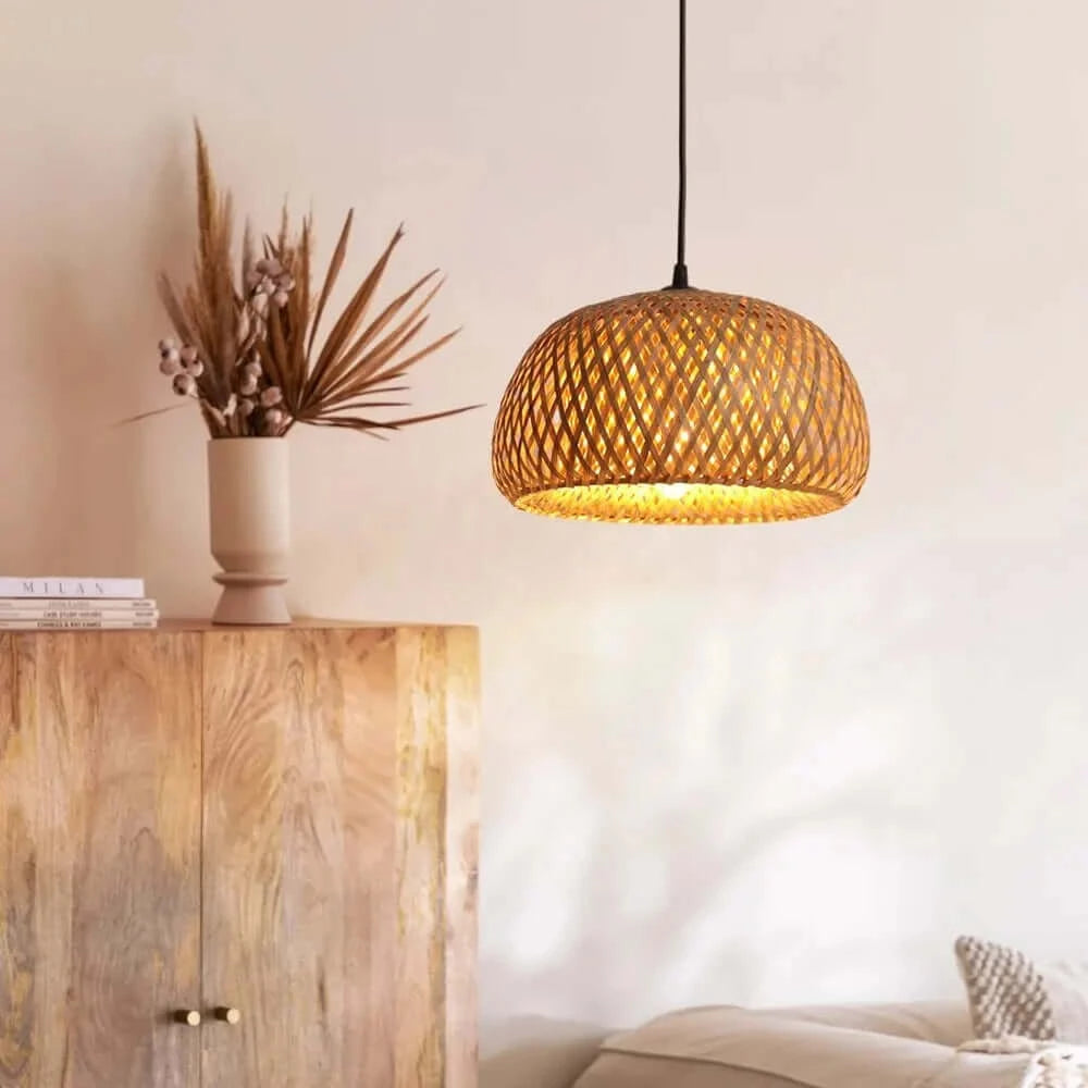 Ceiling Light Fixtures, Ceiling Light Fixtures, Ceiling Light Fixtures, Chic Mid-Century Rattan Chandeliers