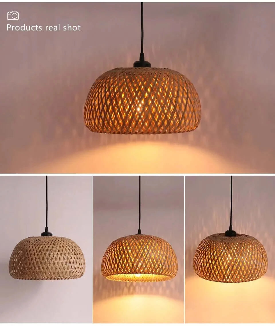 Ceiling Light Fixtures, Ceiling Light Fixtures, Ceiling Light Fixtures, Chic Mid-Century Rattan Chandeliers