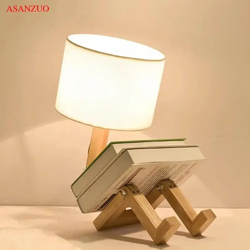 Robot Table Lamp - Creative & Charming Design