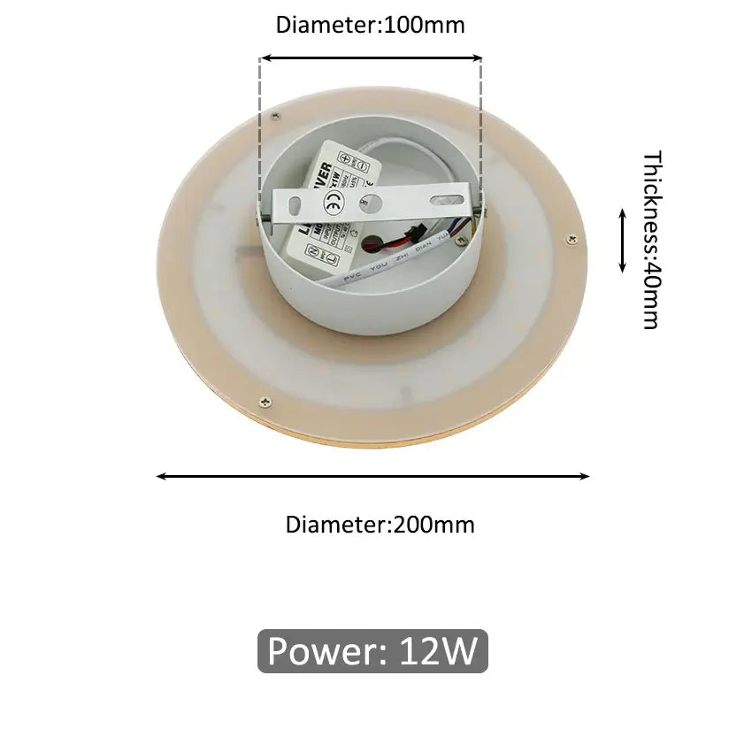 Modern Copper Wall Lamp - Elegant & Durable