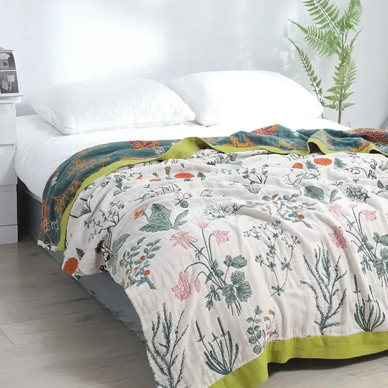 You will find Colourful Five-Layer Cotton Gauze Bedspread (updated, more patterns available), £79.0 on www.nauradika.com in our collection: Blankets