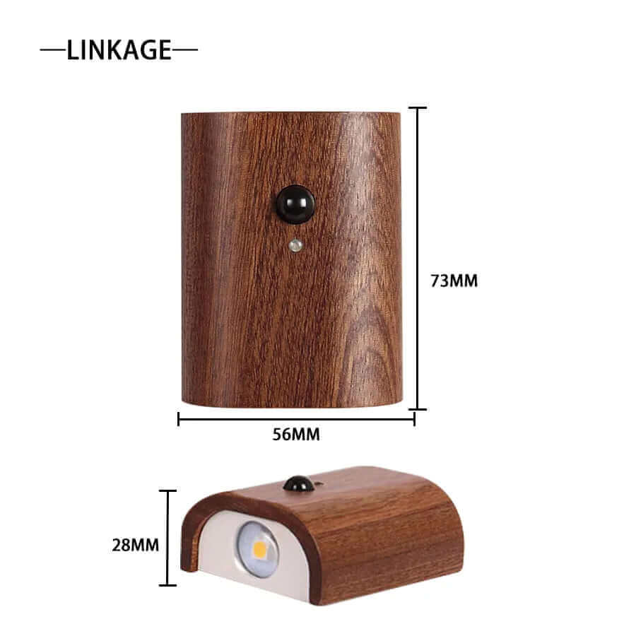 Wall Light Fixtures, Wall Light Fixtures, Wall Light Fixtures, Set of 2 Wooden USB Rechargeable Wall Lamp