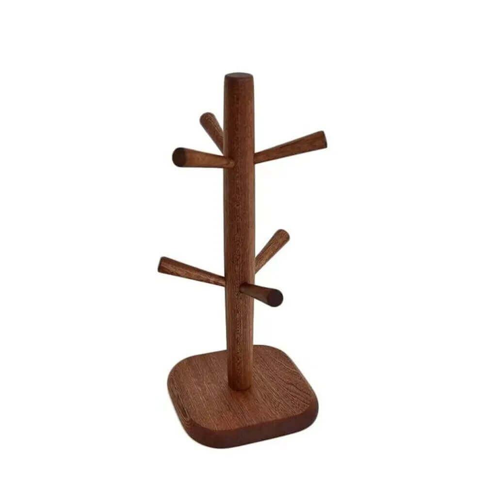 Kitchen Organizers, Kitchen Organizers, Kitchen Organizers, Sturdy Wooden Mug Hanging Display Rack: Mugs Tree in various shapes + colours