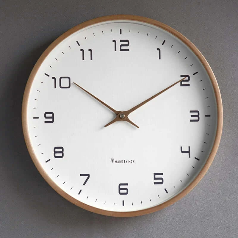 Wall Clocks, Wall Clocks, Wall Clocks, Nordic Minimalist Wooden Wall Clock for Modern Homes