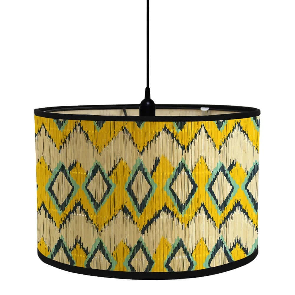 You will find African Geometric Design Lamp Shade Bamboo Drum, £31.0 on www.nauradika.com in our collection: Lamps