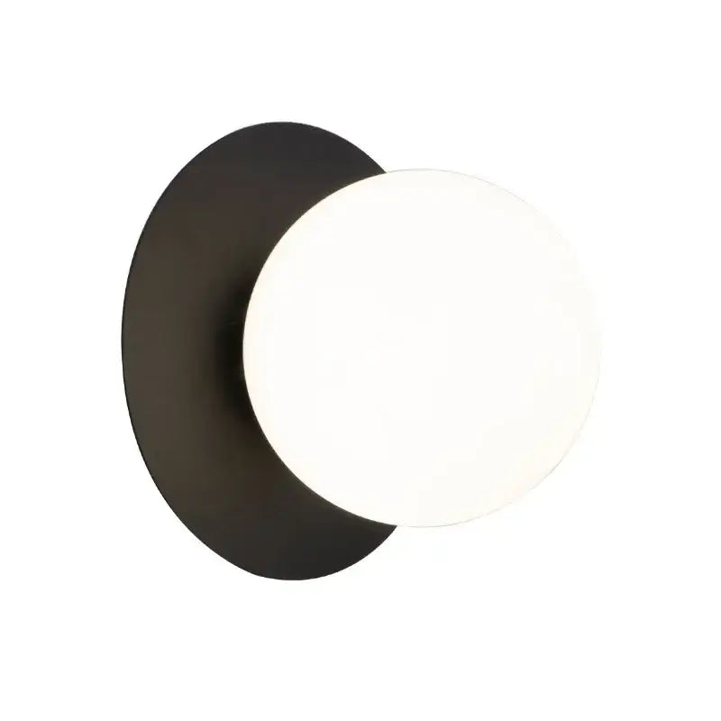 Simple Round Wall Lamp - Modern LED Lighting