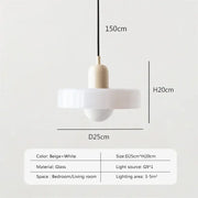 Beige White
