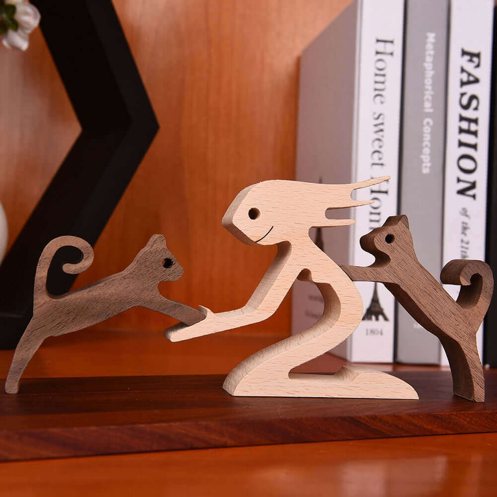 Danish Wooden Animals Ornaments