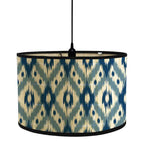 African Geometric Lamp Shade - Bamboo Drum