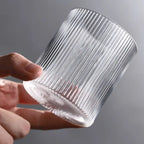 300ML Ribbed Mid-Century Modern Glass Set