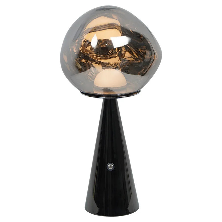 Modern Glam Lava Cordless Table Lamp – Rechargeable