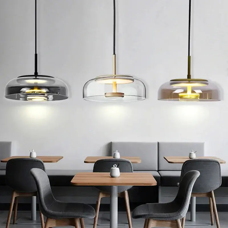 Retro Orange Pendant Light