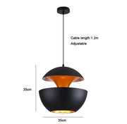 Large Black-Dia 35cm