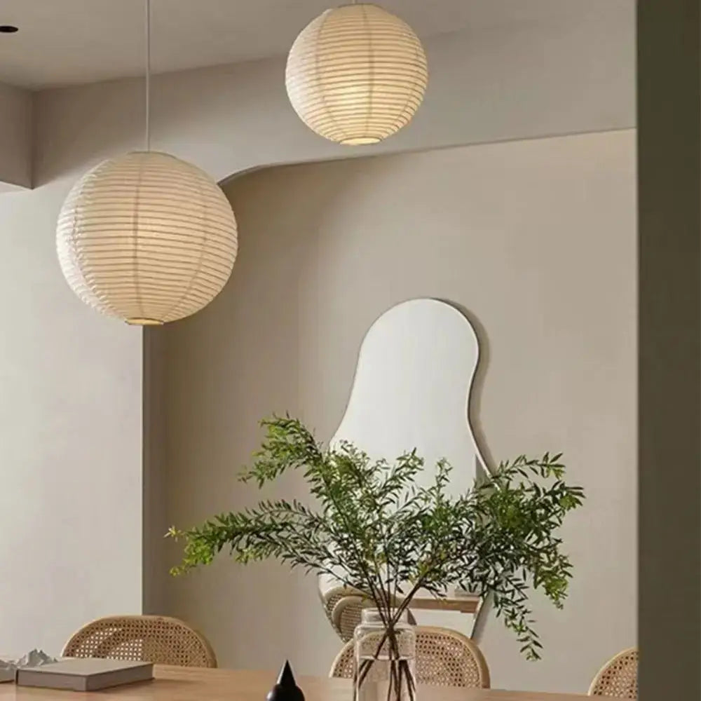 Japanese Rice Paper Pendant Lights