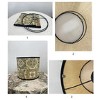 Art Deco Lamp Shade Drum - Elegant & Durable